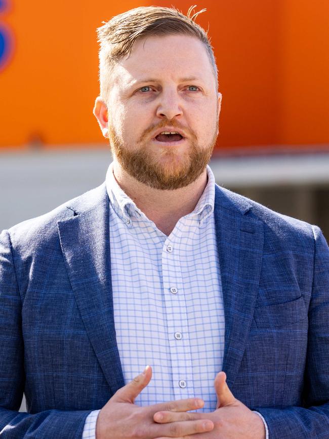 Labor spokesman Luke Edmonds. Picture: Linda Higginson