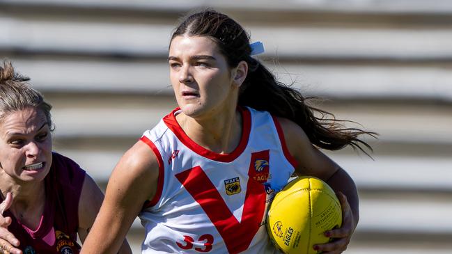 Molly O'Hehir in action for South Fremantle. Pic: Supplied