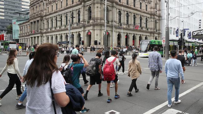 MELBOURNE, AUSTRALIA - NewsWire Photos, JANUARY 19. 2024. Generic economic images in Melbourne. Elizabeth street. Picture: NCA NewsWire / David Crosling