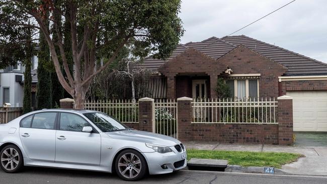 The Strathmore home where Roberta Williams was arrested. Picture: Jake Nowakowski