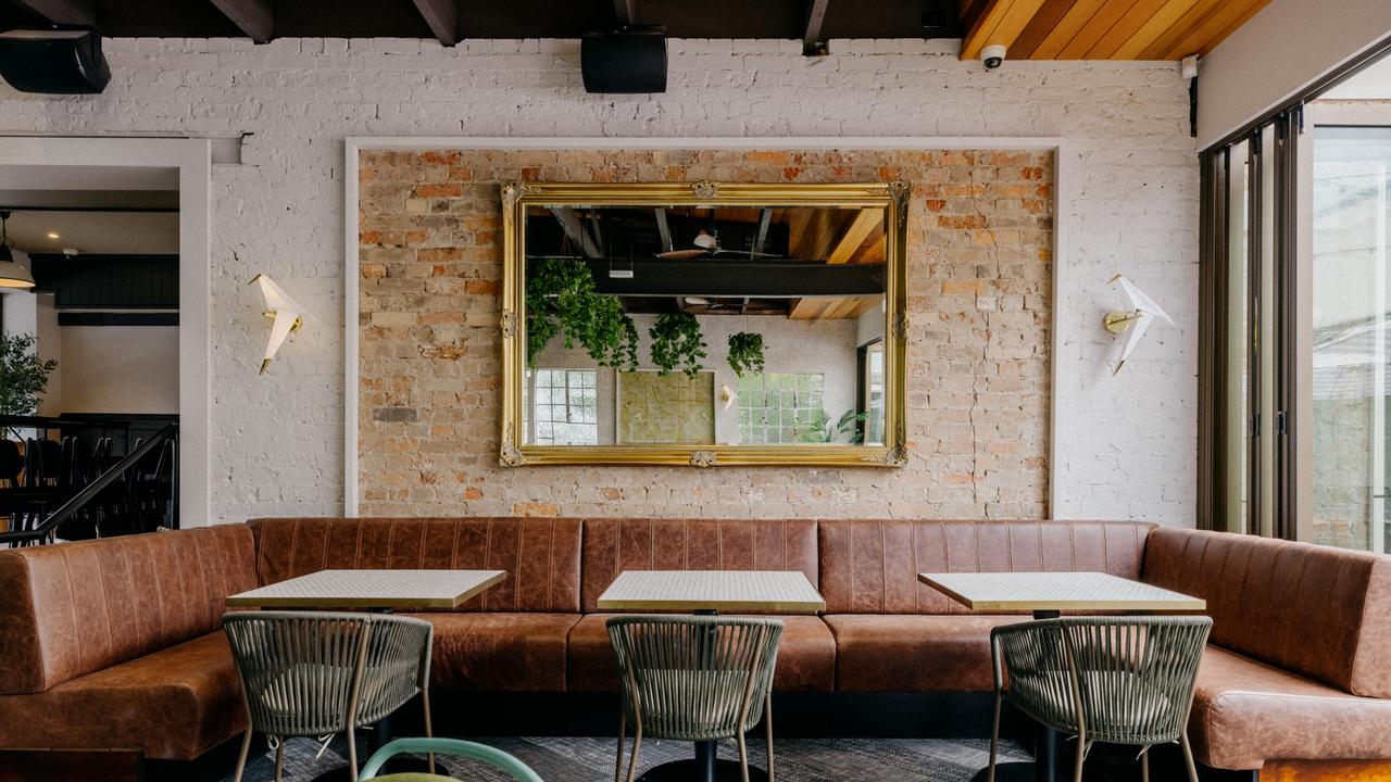 Inside the lounge area of the Australian Venue Co's newly renovated Crown Hotel in Lutwyche.