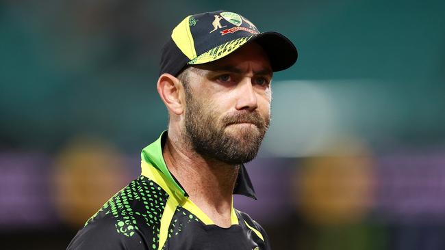 Glenn Maxwell has withdrawn from Australia’s World Cup warm-up tour. Picture: Getty