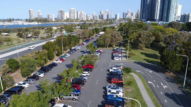 Carey Park at Southport, an area proposed for a new Casino for the Gold Coast. Picture Glenn Hampson