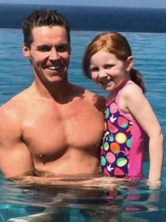 Curtis with his daughter Pixie Curtis.