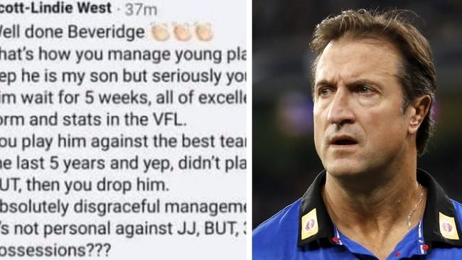 Scott West roasts Bulldogs coach.