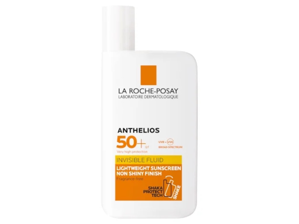 La Roche-Posay Anthelios Invisible Fluid Facial Sunscreen SPF50+. Picture: Amazon Australia.