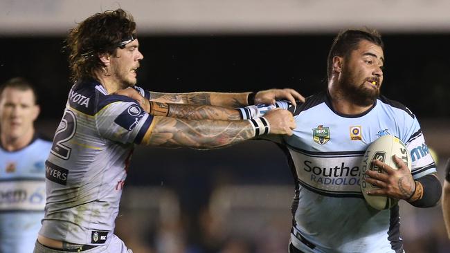 Andrew Fifita has tied the Dally M lead.