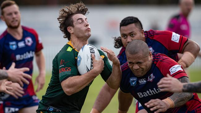 James Coyne has 10 tries in six matches for Mittagong. Pic by Julian Andrews.