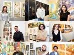 Some of the talented artists in this year's ARTEXPRESS exhibition. Picture: Art Gallery of NSW/Mim