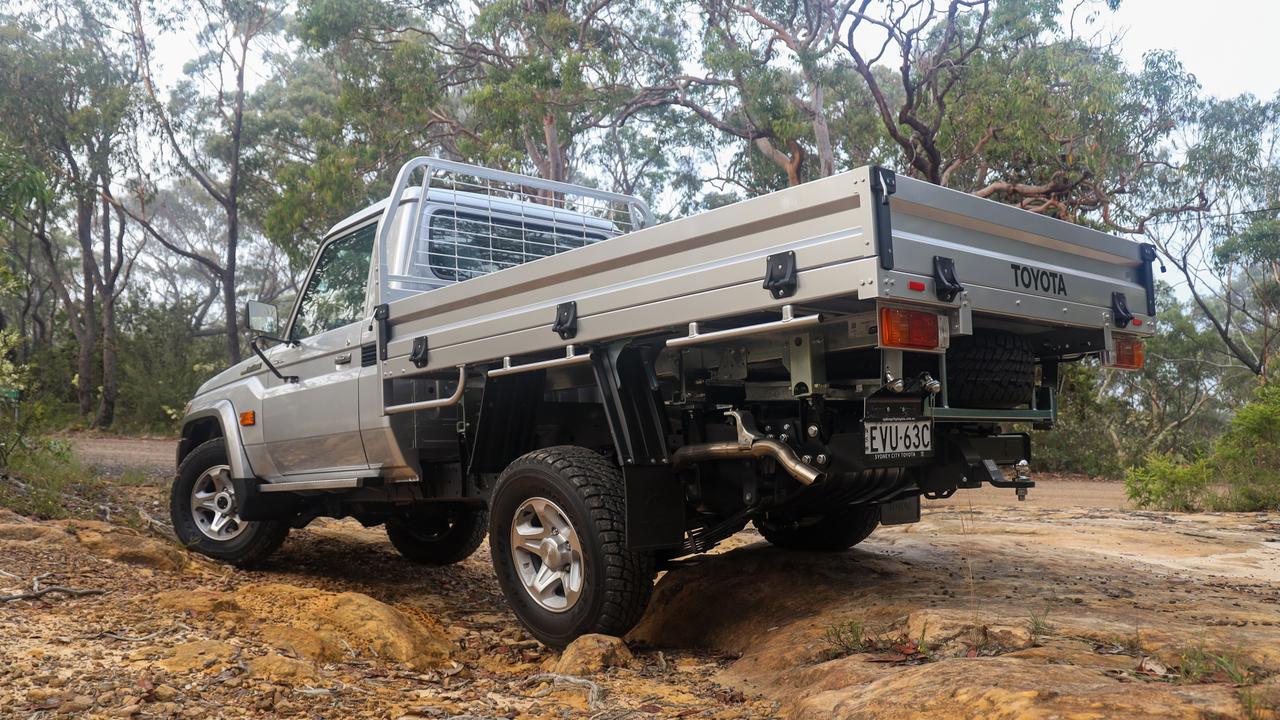 Toyota upgraded the LandCruiser’s load capacity in 2022. Photo: Toby Hagon