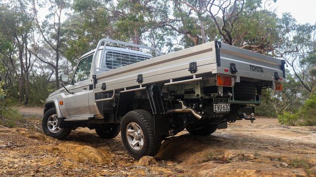 Toyota upgraded the LandCruiser’s load capacity in 2022. Photo: Toby Hagon