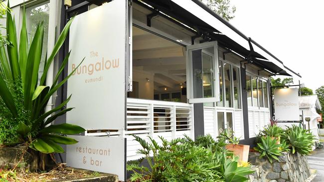 Owners Jonathan and Claire Powell of Bungalow restaurant in Eumundi. Picture: Patrick Woods.