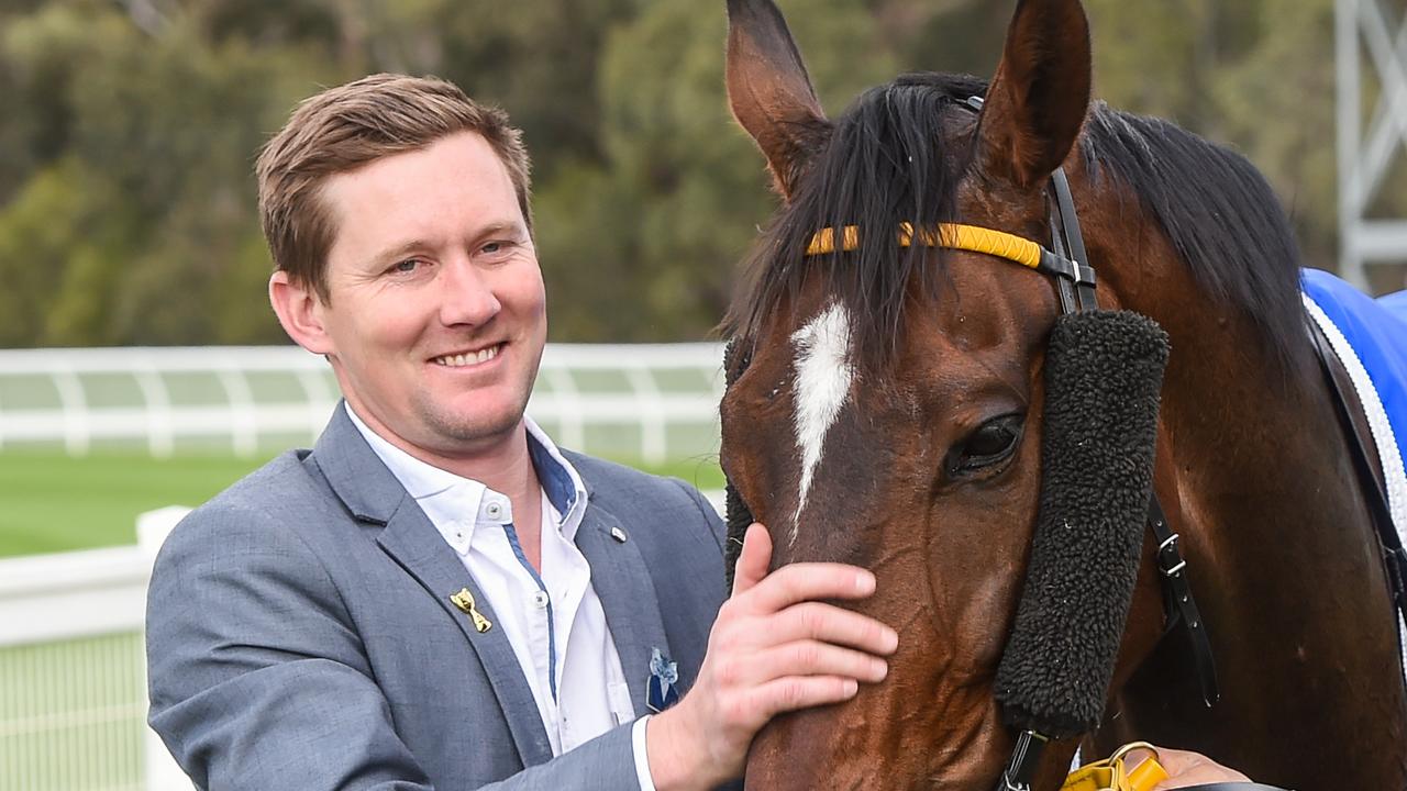 Trainer Ryan Balfour. Picture: Brett Holburt/Racing Photos via Getty Images