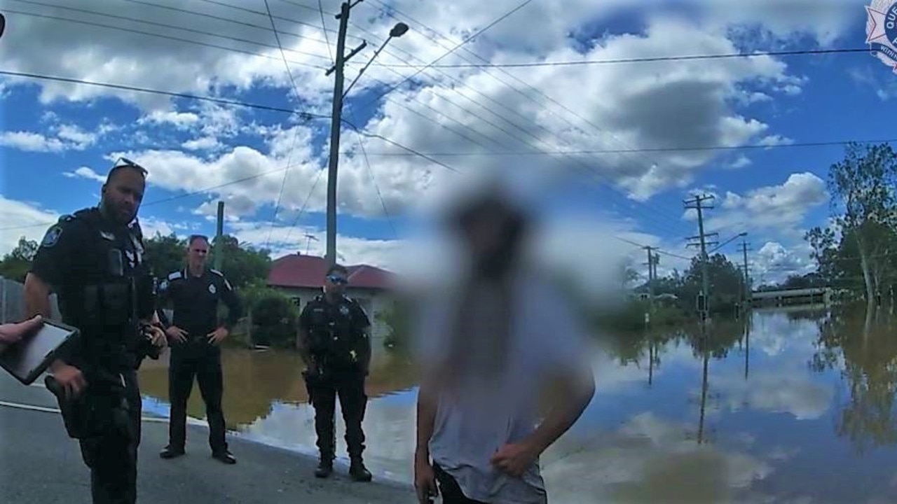 The 22-year-old Goodna man allegedly broke into the freezer of a Brisbane Road convenience store before stealing several items. Picture: Queensland Police Service