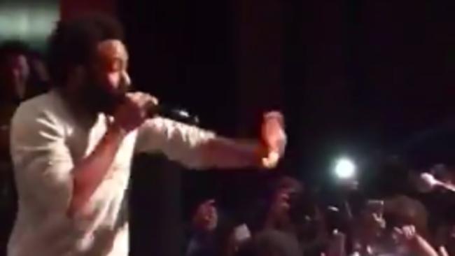 Rapper Childish Gambino Gives Surprise Performance to Chicago High School Students