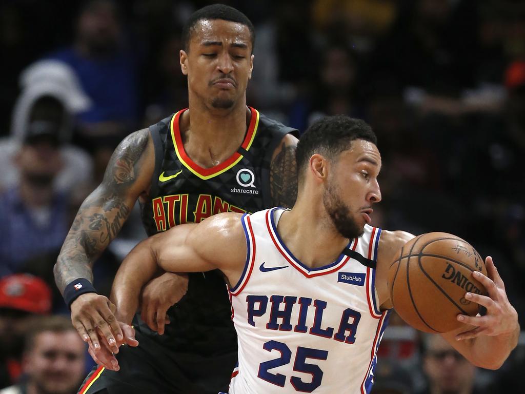 NBA 2020: Ben Simmons, Trae Young All-Star duel, 76ers lose to Hawks ...