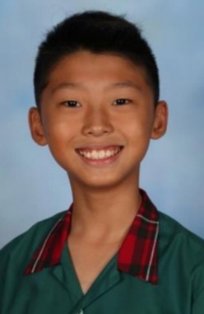 Jonathan Zhu, MacGregor State School Captain, Picture: Contributed