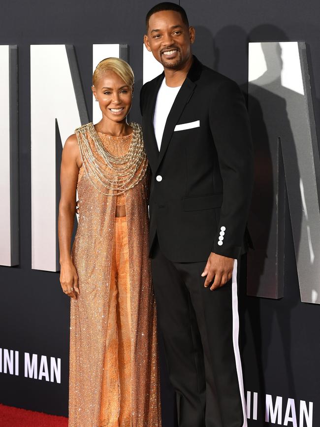 Will and Jada in 2019, three years after their secret split. Picture: Getty