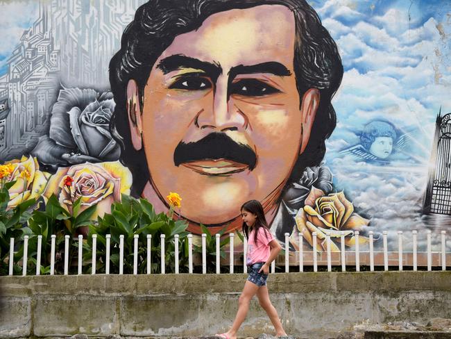 Picture taken at the Pablo Escobar neighbourhood in Medellin, Colombia, on November 28, 2018. Picture: AFP