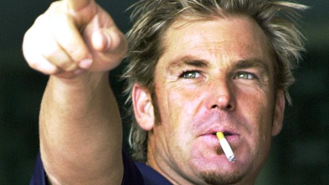 He doesn’t need to lay off the darts, he’s Shane Warne.