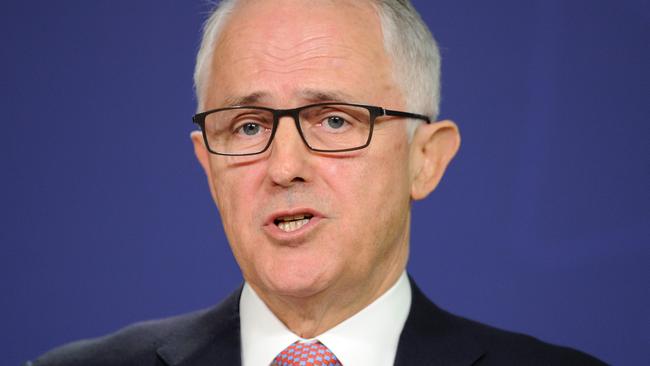Australian Prime Minister Malcolm Turnbull announced a new plan to manage MP spending. Picture: AAP Image/Joel Carrett