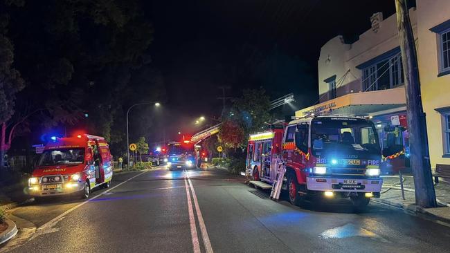 A fire tore through Diggers Tavern in Bellingen around 2am on Tuesday, October 8.