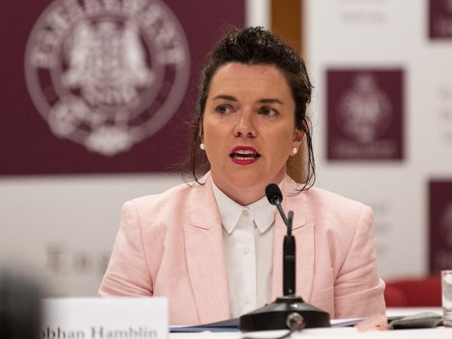 Barilaro’s former chief of staff Siobhan Hamblin fronted the inquiry last week. Picture: NCA NewsWire/Flavio Brancaleone