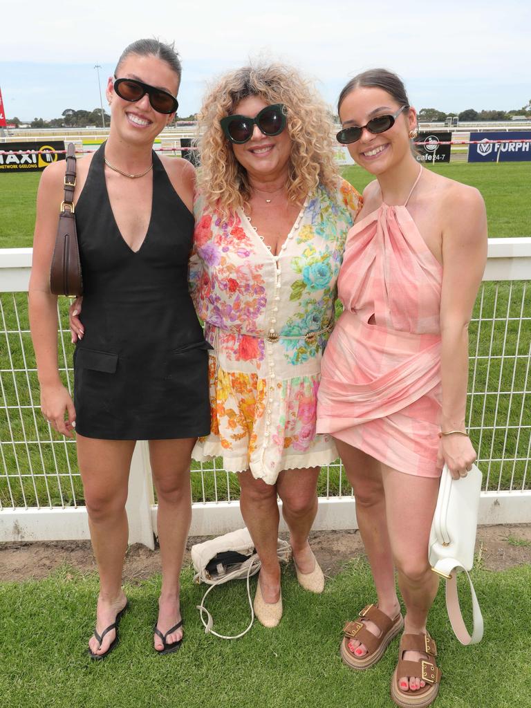 Enya Duke, Janine Duke and Katlyn Gladman. Picture: Mark Wilson.