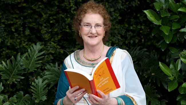 Anne Benjamin from Toongabbie has launched her memoir Saffron and Silk about her experiences living in India. Photo: Peter Kelly