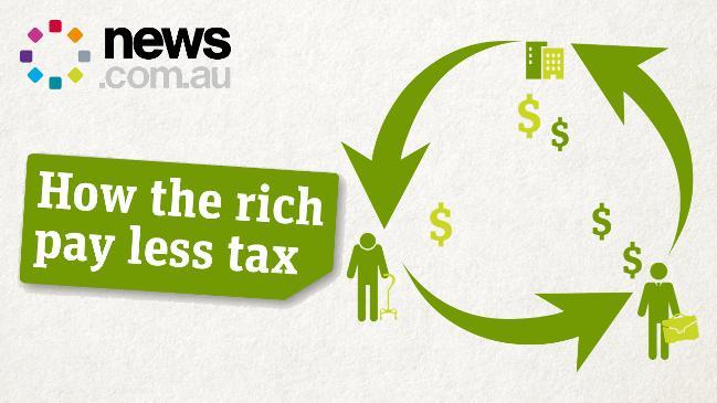 How the rich pay less tax