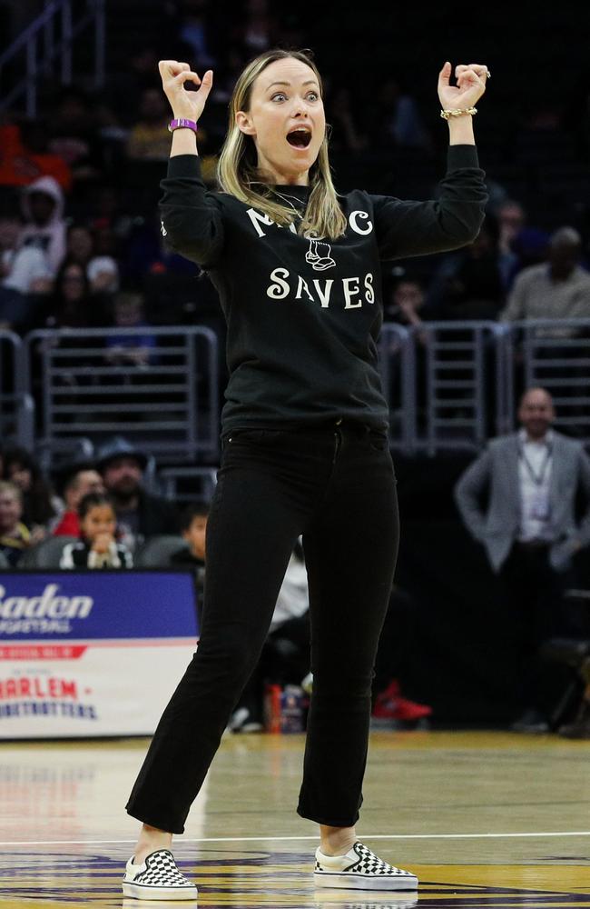 Olivia Wilde on court. Picture: John Photography/Shutterstock