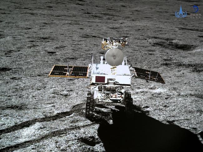 The Yutu-2 moon rover, taken by the Chang'e-4 lunar probe on the far side of the moon. Picture: AFP