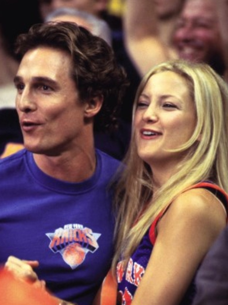 McConaughey and Kate Hudson in <i>How To Lose A Guy In 10 Days</i>.