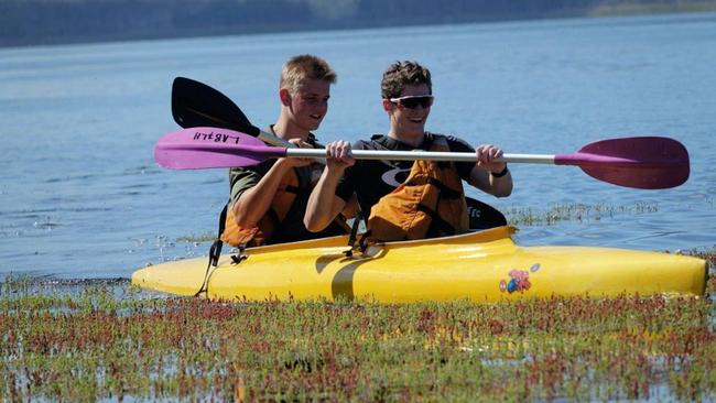 Action photos from the 2019 Lake Awoonga Adventure Race.