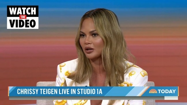 Chrissy Teigen gives first TV interview since bullying scandal (TODAY)