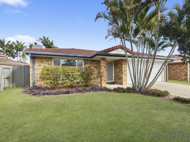 This three-bedroom, two-bathroom home at 6 Canterbury Street, Bracken Ridge is listed for rent for $600 a week. Brisbane's median rental price in March 2024.