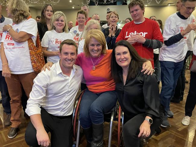 Dr Gordon Reid claimed victory over former Liberal MP Lucy Wicks on election night in May.