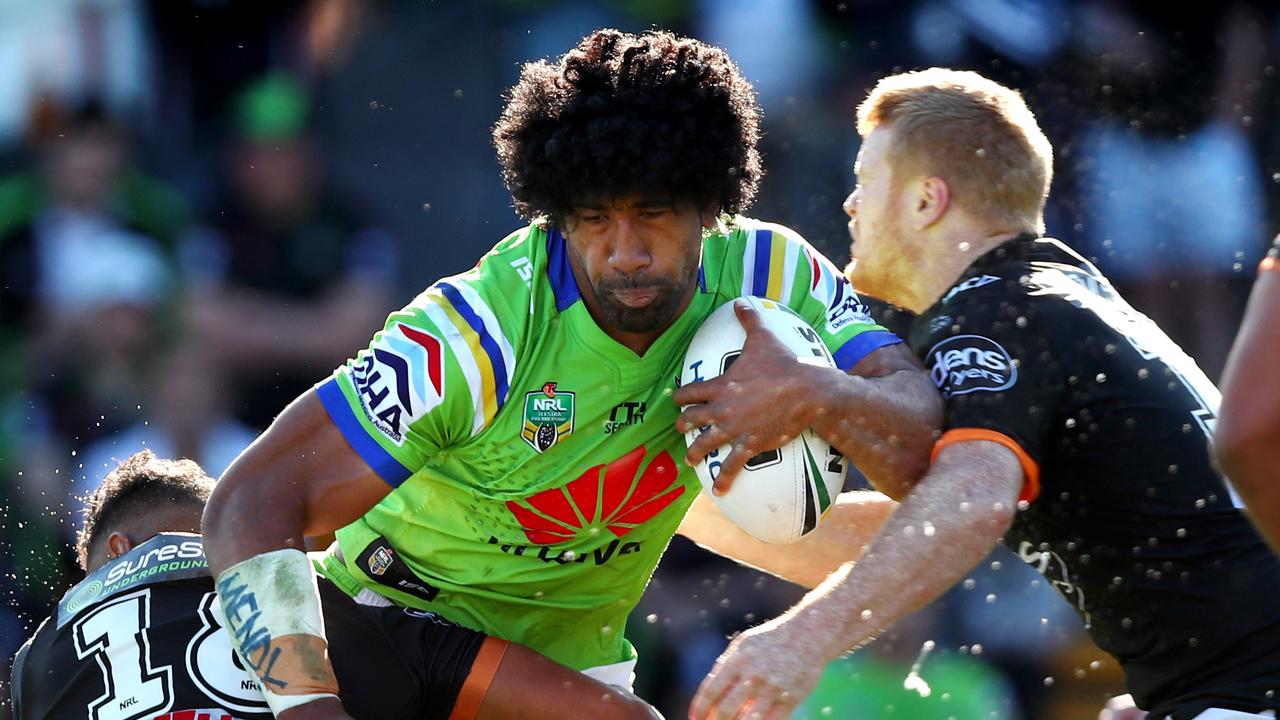 Sia Soliola joined the Raiders in 2015 after five years in the English Super League. Picture: Gregg Porteous