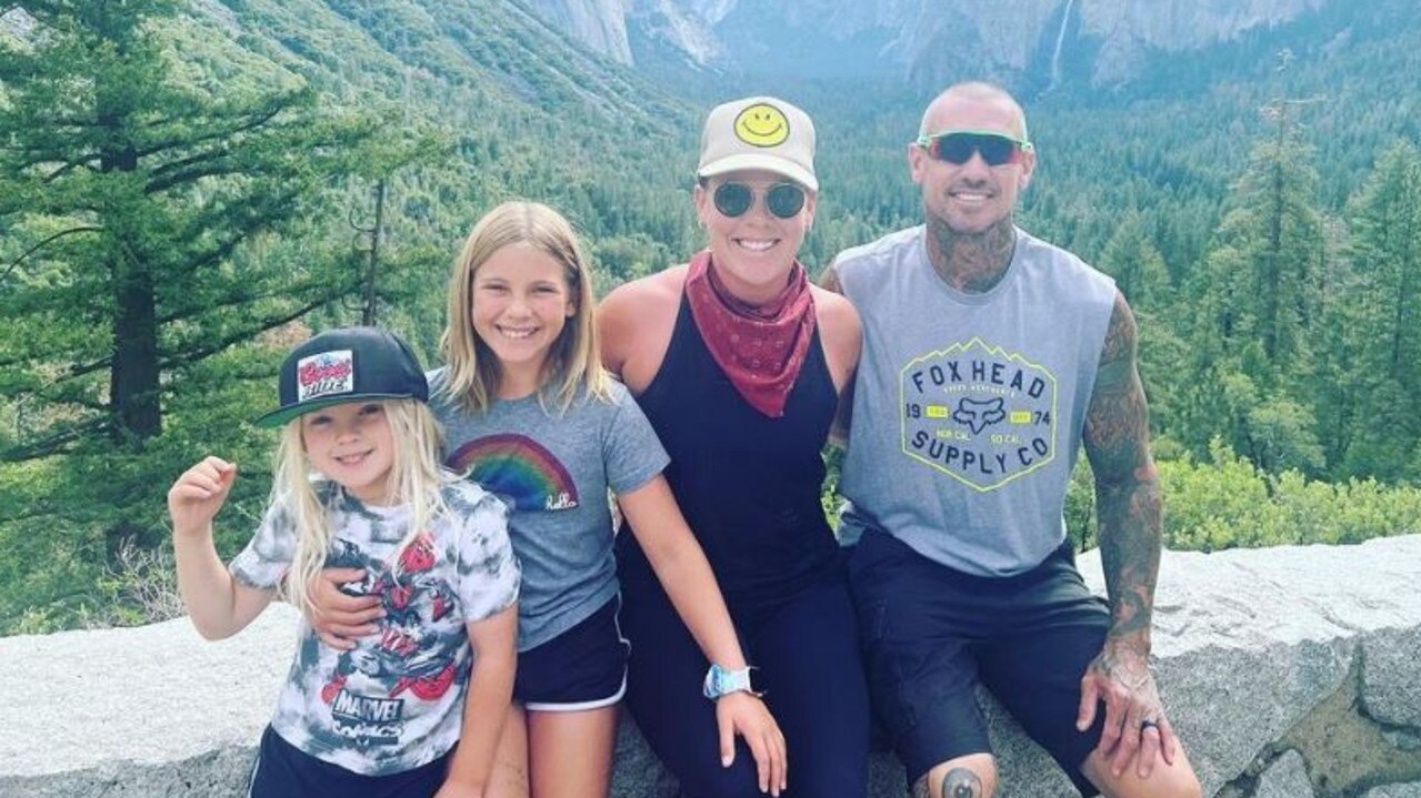 In addition to Willow, Pink and husband Carey Hart also share a six-year-old son named Jameson. Picture: Instagram/pink