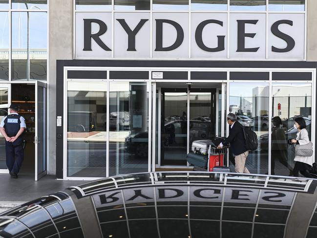 Rydges at Sydney Airport has taken in quarantined arrivals. Picture: Darren Leigh Roberts