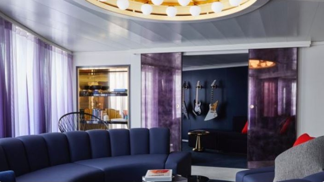 Rockstar Suite on Virgin Voyages’ Resilient Lady.