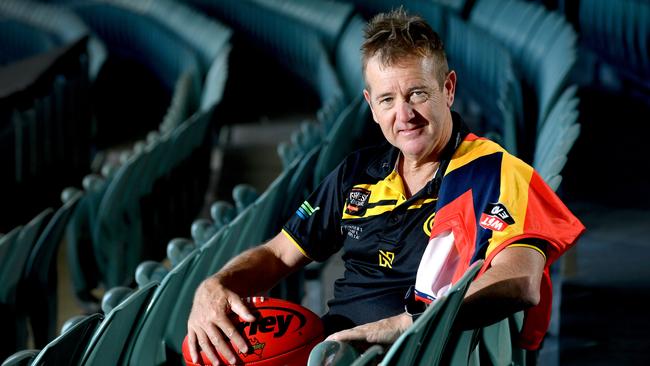 Mark Stone has been named the new coach of the SANFL team. Picture: AAP Image/Sam Wundke