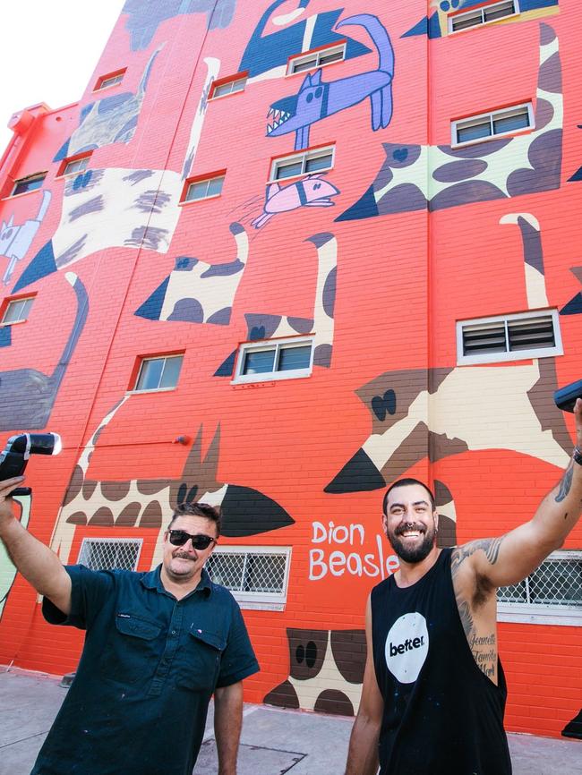 Darwin’s Shadforth Lane took out third place for best street art laneway in the 2022 Australian Street Art Awards.