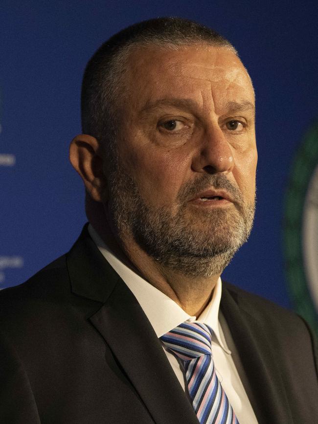 Detective Superintendent Joe Doueihi is considered a likely candidate to take over as Homicide Squad boss. Picture: Simon Bullard.