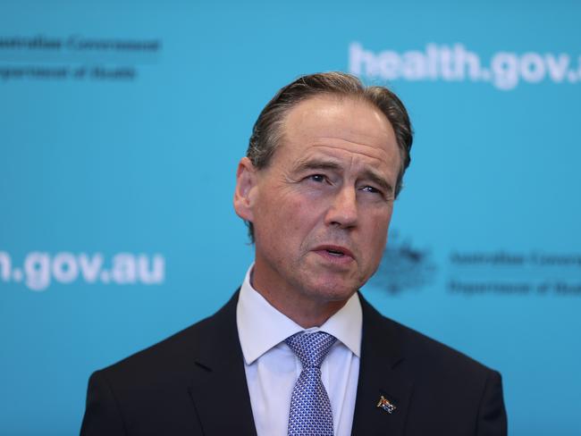 Health Minister Greg Hunt said last week 36,000 vaccines had been administered throughout Australia. Picture: NCA NewsWire / Gary Ramage