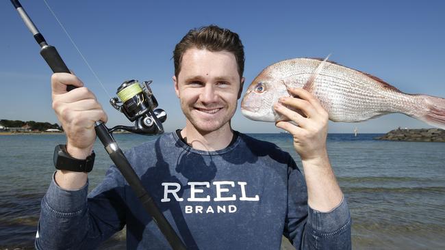 Geelong champion Patrick Dangerfield will have to put fishing on hold. Picture: David Caird