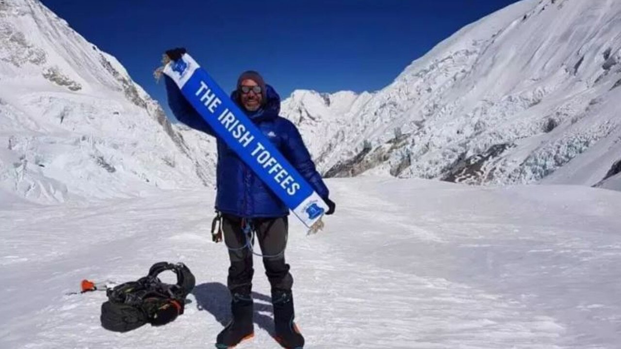 The mountaineer had reached the summit of the world's tallest mountain above sea level hours before his tragic fall.