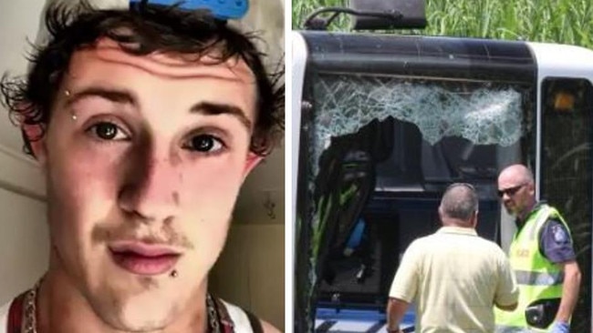 Casey Stinson-Brown, 19, was killed when a bus travelling from Cannonvale to Proserpine rolled.