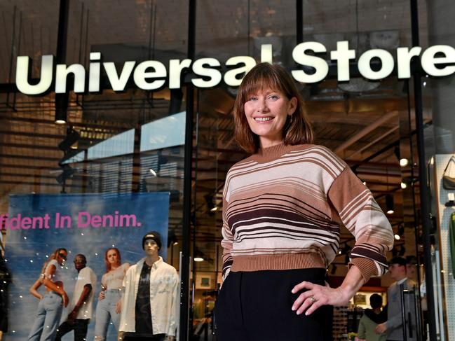 ### Embargoed for The Australian #### BRISBANE, AUSTRALIA - NewsWire Photos MAY 13, 2022: Universal Store CEO Alice Barbery in her store in Chermside. Picture: NCA NewsWire / John Gass