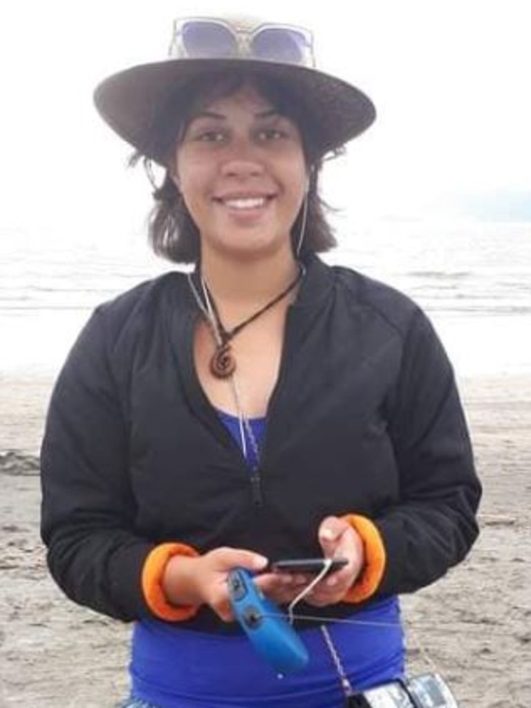 Breanna Muriwai disappeared from a New Zealand beach. Picture: Jasmin Gray/Facebook